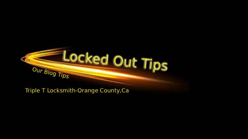 What to do when locked out of car tips