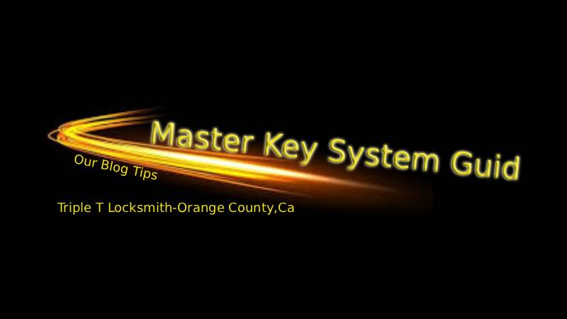 Master key systems guide for business owners